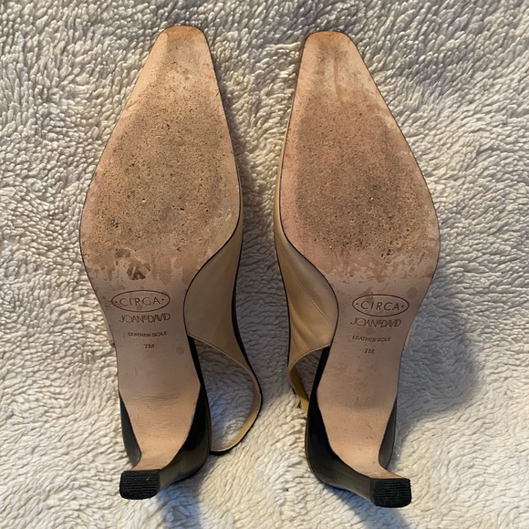 Circa by Joan & David Tan and Black Heeled Slingbacks - Picture 2 of 6